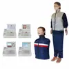 Maniquí de Entrenamiento en Reanimación Cardiopulmonar Jike, Máquina de Entrenamiento AED, Maniquí de RCP, Modelo de Medio Cuerpo, Modelo de Cuerpo Completo