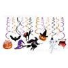 Colgante Espiral Xl142 Pvc Halloween Festivo Colgante Espiral Fiesta Lámina Remolinos Banner