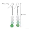 Pendientes Colorfast Estilo Chino Nuevo Retro de Moda Pendientes de Botón de Diseño Nicho Hanfu Sencillo de Nuevo Estilo Joyería de Oreja Única Versátil