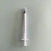 En stock: Jeringa de 1 ml + tapón blanco, jeringa de plástico tipo émbolo con boca recta, graduada, sin aguja para alimentación