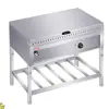 Plancha Eléctrica Comercial Máquina para Pastel Crujiente de Castaña Horno Plancha para Pastel de Frijol Mungo Estufa para Olla de Tofu Sartén para Pastel de Papa Rallada Máquina para Empanadas Fritas Cuadrada
