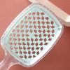 Salón de Belleza Peine de Protección para el Cabello Peine de Malla de Doble Uso para Seco y Húmedo Masajeador Relajante del Cuero Cabelludo Peine de Miel con Forma de Espalda Peine Hueco