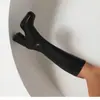 Botas de montaria femininas de cano médio, com salto plataforma grosso e bico quadrado, para comércio exterior transfronteiriço, de tamanho grande, que aumentam a altura, emagrecem, elásticas, acima do joelho