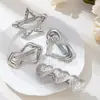 Design Criativo Europeu e Americano Transfronteiriço Liga Cinco Pontas Estrela Mola Celebridade da Internet Coração Borda Clipe Formato de Nuvem Grampo de Cabelo Acessórios de Cabelo Femininos