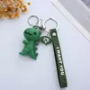 Chaveiro de Dinossauro Fofo Pingente de Bolsa de Dinossauro com Olhos Fofos Boneca Gummy Criativa que Cai Presente Máquina Gashapon Boneca de Máquina de Garra
