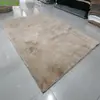 Alfombra de pelo sintético de conejo sensación de arañazo de gato sala de estar dormitorio área grande cobertura total alfombra para mesa de centro alfombra de mesita de noche alfombrilla de suelo de alta gama felpa
