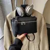 Las Bolsas de Mujer de Moda de Este Año 2025 Son Súper Populares, a la Moda y de Alta Gama, Bolsos Pequeños Cuadrados de Hombro Único, Estilo Celebridad de Internet, Elegantes Bolsos Cruzados Tipo Cubo