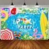 Decoración de Fondo de Banner Nuevo de Verano Transfronterizo con Vibras Tropicales de Verano para Actividades al Aire Libre Fondo de Banner Hawaiano