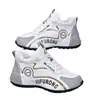 Zapatos Casuales de Cuero Impermeables para Hombre, Zapatos de Viaje, Zapatos Deportivos Casuales de Estilo Primavera para Pareja, Versátiles y Modernos, Zapatos de Moda para Hombre