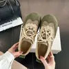 Tênis de treino alemães retrô color block para mulheres, nova coleção outono 2026, sapatos casuais planos confortáveis, sapatilhas versáteis de bico redondo com cadarço