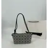Bolso con Patrón de Diamantes, Bolso de Almohada para Debajo del Brazo, Bolso Tofu, Bolso Cubo Cruzado de un Solo Hombro, Bolso Japonés para Mujer, Bolso Cuadrado Pequeño, Versátil