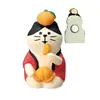 Pegatinas Japonesas de Gatito para Refrigerador Zakka de Comestibles Lindo Pan Cafetería Decorativo Regalo Micro Resina Pequeños Adornos