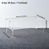 Soporte de Exhibición de Escalera Acrílica para Muñecas Pop Mart Caja Sorpresa, Soporte de Exhibición de Escritorio para Figuras, Estante de Almacenamiento Transparente Jazmín