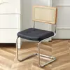Silla de comedor retro, silla de ratán famosa en internet estilo nórdico, silla japonesa vintage simple y moderna para el hogar, silla de ocio para casa de huéspedes