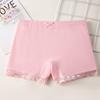 Roupa Íntima de Segurança para Meninas Classe A Algodão Puro Anti-Exposição Verão Fina Shorts Básicos Infantis para Alunos do Ensino Fundamental e Médio Calças de Menina