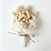 Mini ramo de flores secas transfronterizo, caja de regalo de ramillete de boda para novia y dama de honor, flores secas decorativas, flores eternas y pequeños regalos