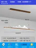 Nuevo Candil de Restaurante Estilo Chino Larga Madera Grano Estilo Chino Zen Simple Barra Estudio Paisaje Sala de Té Mesa de Té Lámparas