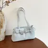 Bolsa de Niña Conejo 2026 Nueva Moda Casual Texturizada Simple Moderna Nicho Versátil para Viajes Diarios Bolso de Hombro