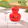 Micro-paisaje Juguete de Frutas de Dibujos Animados para Apilar Figuras Lindas de Granos Accesorios Decorativos DIY Escritorio de Oficina Coche Pequeños Adornos