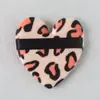 Esponja de Pó Triangular Estampa de Leopardo, Pó Solto de Veludo Cristalino, Pó Aéreo, Esponja de Maquiagem com Veludo Flocado, Esponja de Pó Finalizador, Disponível para Envio Internacional