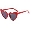 Gafas de Fiesta con Forma de Corazón Tendencia Europea y Americana Artefacto Cóncavo para Tomar Fotos Gafas de Sol de Corazón Estudiantes Hombres y Mujeres Gafas de Sol Protectoras