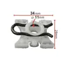 Adecuado para Manija de Elevación de Vidrio de Puerta Bmw Volvo Hebilla de Fijación de Clip de Resorte 51321938884