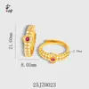 Anillo de Oro Arena Antigua de Alta Retención de Color Anillo Abierto de Flor Hueca Exquisito Nicho Dulce Versátil Anillo de Tendencia Nacional