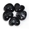 Cuentas acrílicas en forma de corazón con agujeros horizontales, cuentas sueltas de imitación de jade de dos tonos en forma de corazón, materiales para pulseras hechas a mano DIY, accesorios para ensartar, joyería