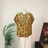 Zhi LiNova Blusa Estilo Chinês com Gola Alta Coelho da Primavera 2026 Novo Top Feminino Versátil e Elegante de Verão