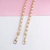 Múltiples Estilos de Cordones Metálicos para Teléfono, Cuentas Redondas Hueso de Serpiente, Cadenas de Perlas Cubanas, Correas de Hombro de Repuesto para Bolsos, Accesorios DIY