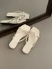 Sandalias de Tira Fina con Suela Plana y Puntera Cuadrada Plateadas Chuyuji, Sandalias de Playa de Verano Estilo Hada