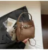 Bolso Cubo Simple y Elegante para Mujer 2026 Nuevo Bolso de Hombro Retro de Nicho Bolso Cruzado Casual para el Día a Día