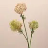 Buquê de flor de erva-doce artificial, bola de cebolinha, flores artificiais, decoração de sala de amostras, decoração de casa, arranjo floral, arte floral, arranjo para cena de casamento, materiais florais