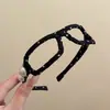 Diadema vintage de lunares plisada de ala ancha para mujer, casual y única, con un toque de alta gama, diadema versátil que hace que la cabeza se vea más alta y el rostro parezca más pequeño