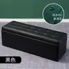Banco para trocar de sapato para entrada de casa, pode ser usado para sentar e descansar, banco de armazenamento multifuncional, banco longo de couro, banco tipo sofá para lojas de roupas