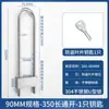 Cerradura de Huella Dactilar Puerta Doble Tienda Fachada de Tienda Cerradura en U Contraseña Cerradura de Empotrar en U Cerradura Digital Candado Inteligente para Puerta