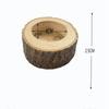 Adornos de Artesanía de Madera Hechos a Mano Estacas de Madera Personalizadas Portavelas Fresco Adornos de Maceta Pequeña Suculenta