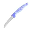 Cuchillo de Fruta Color Caramelo, Pelador de Acero Inoxidable, Cuchillo Portátil, Gadget de Cocina, Multicolor Opcional para Manzanas