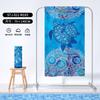 Toalla de Playa con Forma de Flor Arcoíris Más Vendida de Amazon, Toalla de Playa de Microfibra Personalizada, Toalla de Baño Absorbente de Secado Rápido para Nadar