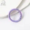 Anel Mabe colorido 33mm com revestimento UV argola mola chaveiro acessório DIY material de decoração fivela de conexão para bolsa