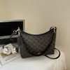 Exportação Transfronteiriça Bolsas de Luxo para Mulheres 2025 Nova Bolsa Versátil de Ombro Transversal Bolsa Grande Casual Retrô de Axila