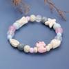 Pulsera de Cerámica Jingdezhen Lote Pulsera de Cuentas Mixtas Pulsera de Moda Étnica Textil Accesorios para Pulseras