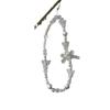 Pulsera Creativa de Perlas de Cristal con Lazo Cadena Colgante para Teléfono Móvil Estilo ins Accesorios Colgantes para Teléfono Móvil Decoración