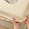 Simples Cor Sólida Classe A Leite Veludo Único Produto Capa de Cama Colchão Capa Protetora Outono e Inverno Quente Pelúcia Colcha Quente Pessoa Única