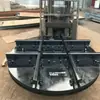 Plataforma Giratória para Trilho de Mineração, Desviador de Direção de Trilho Subterrâneo, Dispositivo de Direção Sólido Espessado Resistente ao Desgaste para Suporte de Carga