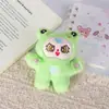 Boneca de pelúcia de desenho animado rindo, um brinquedo fofo para crianças de três anos, acessórios de broche DIY, pingentes de bolsa, atacado