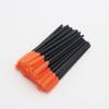 Pincel de Máscara de Cílios de Silicone Atacado Pacote com 50 Pincéis de Maquiagem Multicor Pente Pequeno Rolo para Máscara de Cílios Haste Sólida Pincel de Máscara de Cílios de Silicone