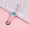 Lanyard Popular de Acrílico de Colores con Forma de Corazón para Teléfono Móvil Colgante para Llavero Anti-Pérdida Colgante Universal para Taza de Agua Lanyard Venta al por Mayor