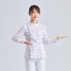 Uniforme de enfermera floral de manga corta para mujer, traje de verano dividido, de manga corta, para residencias de ancianos, madres y bebés, maternidad, niñera, monos de cuidado bucal