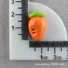 Acessórios de Resina Maçã, Fivelas Brilhantes para Sapatos, Acessórios de Frutas Morango, Materiais DIY Cereja, Capa de Celular com Cola Creme
